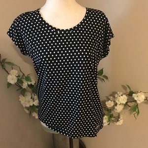 Michael Kors Polka-Dot Top